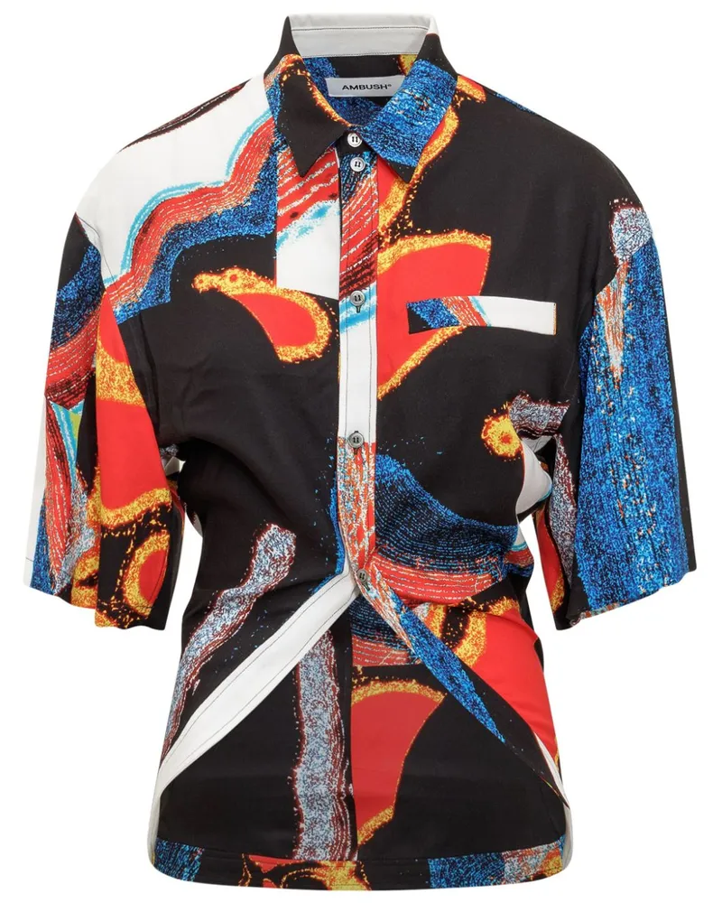 AMBUSH Hemd mit Print - Schwarz Schwarz