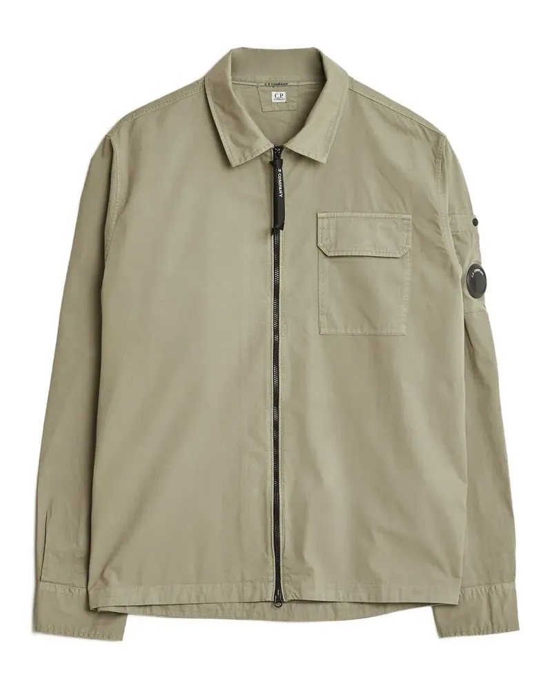 C.P. Company Jacke mit Linsen-Detail - Nude Nude