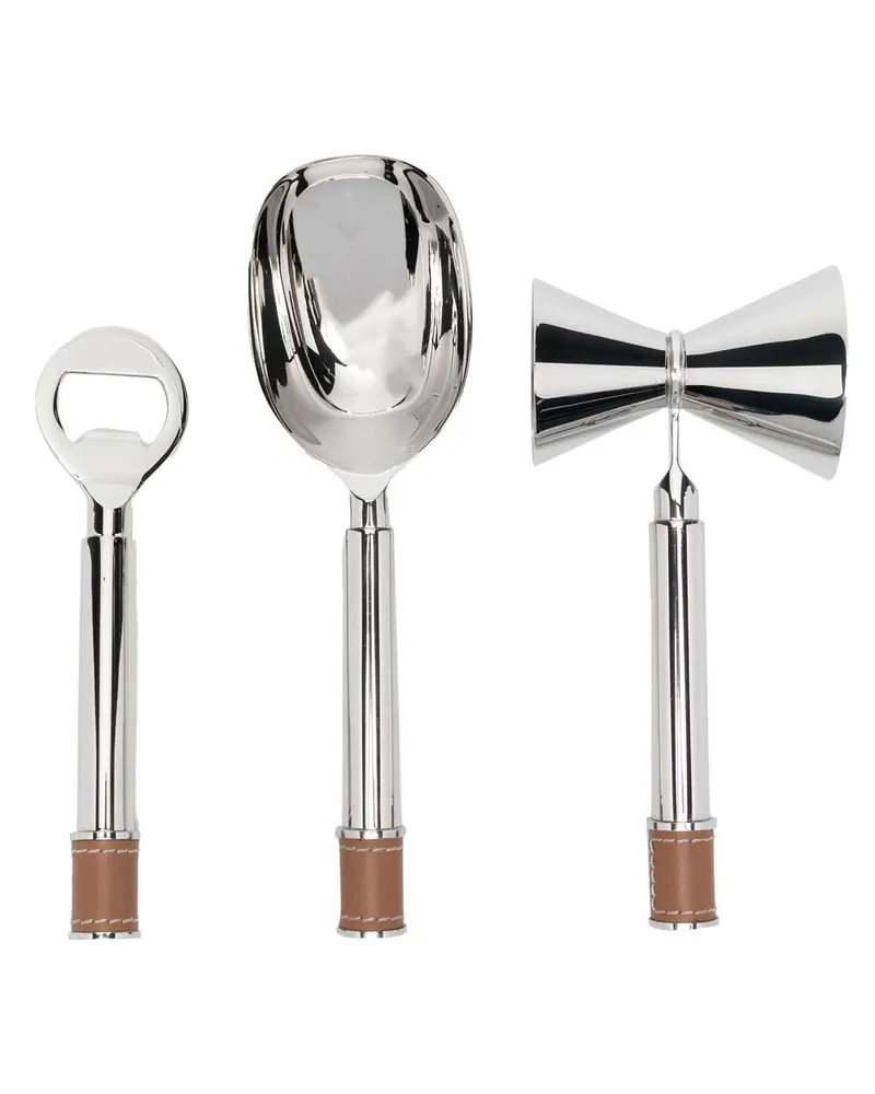 Ralph Lauren Home Wyatt Set aus Barwerkzeugen - Silber Silber