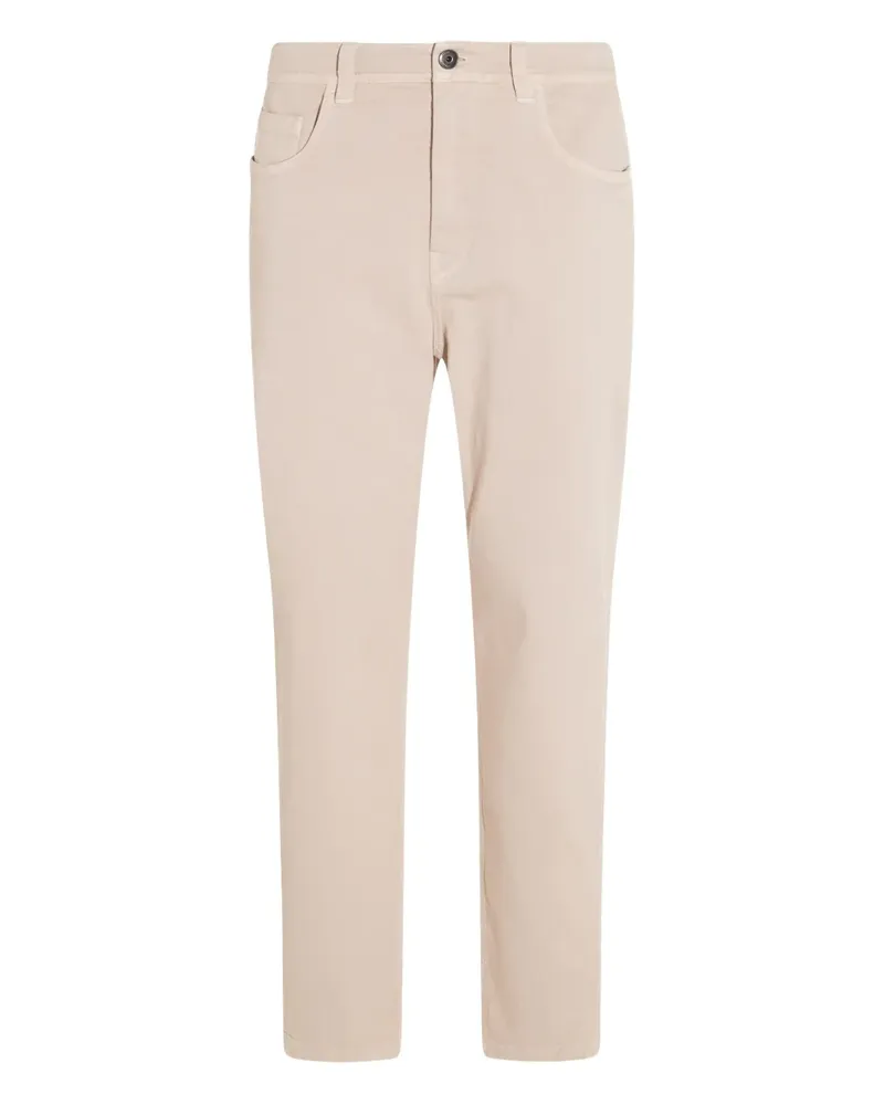 Brunello Cucinelli Hose mit geradem Bein - Nude Nude