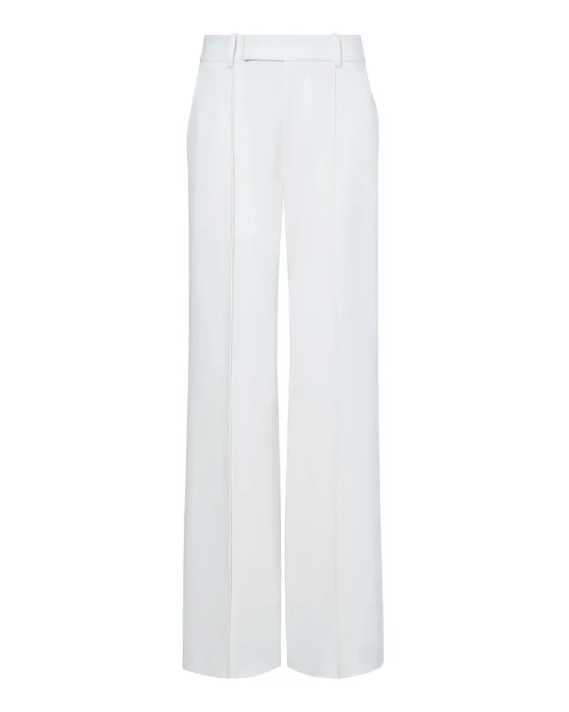 Proenza Schouler Hose mit hohem Bund - Weiß Weiß