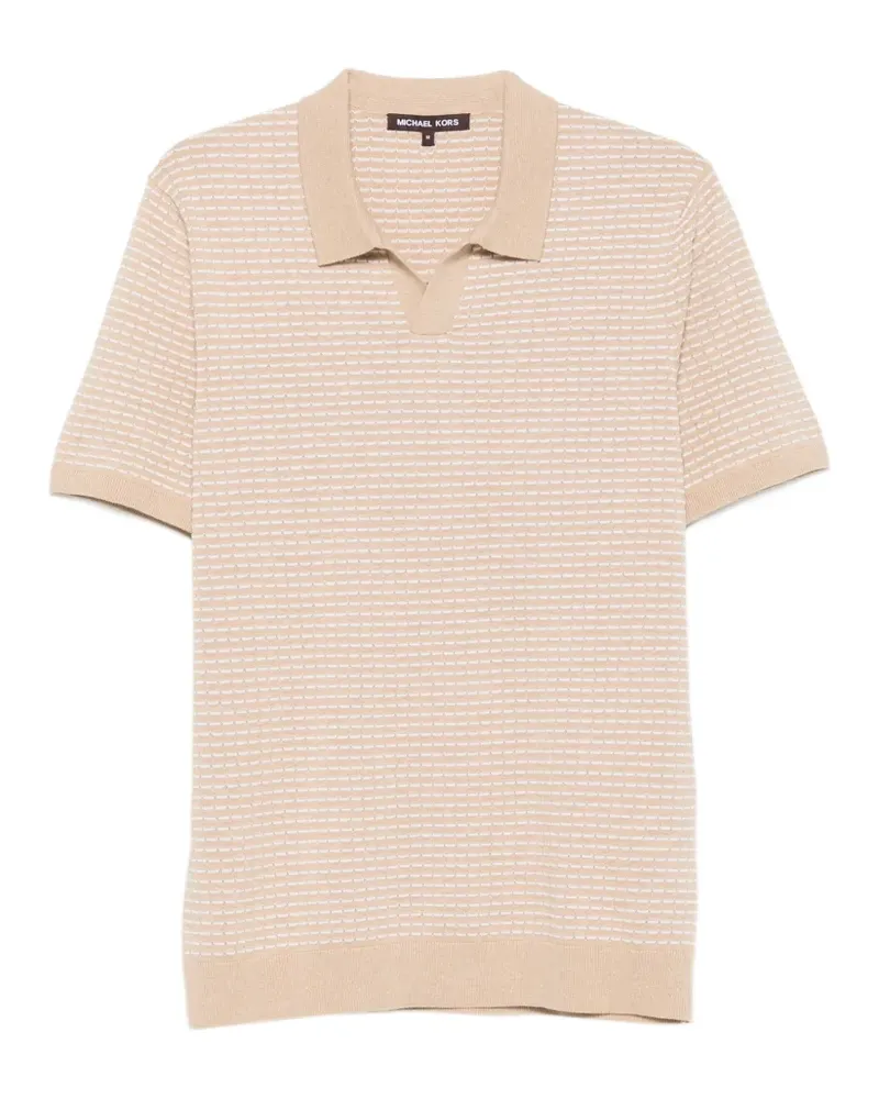 Michael Kors patterned knit T-shirt - Nude Nude