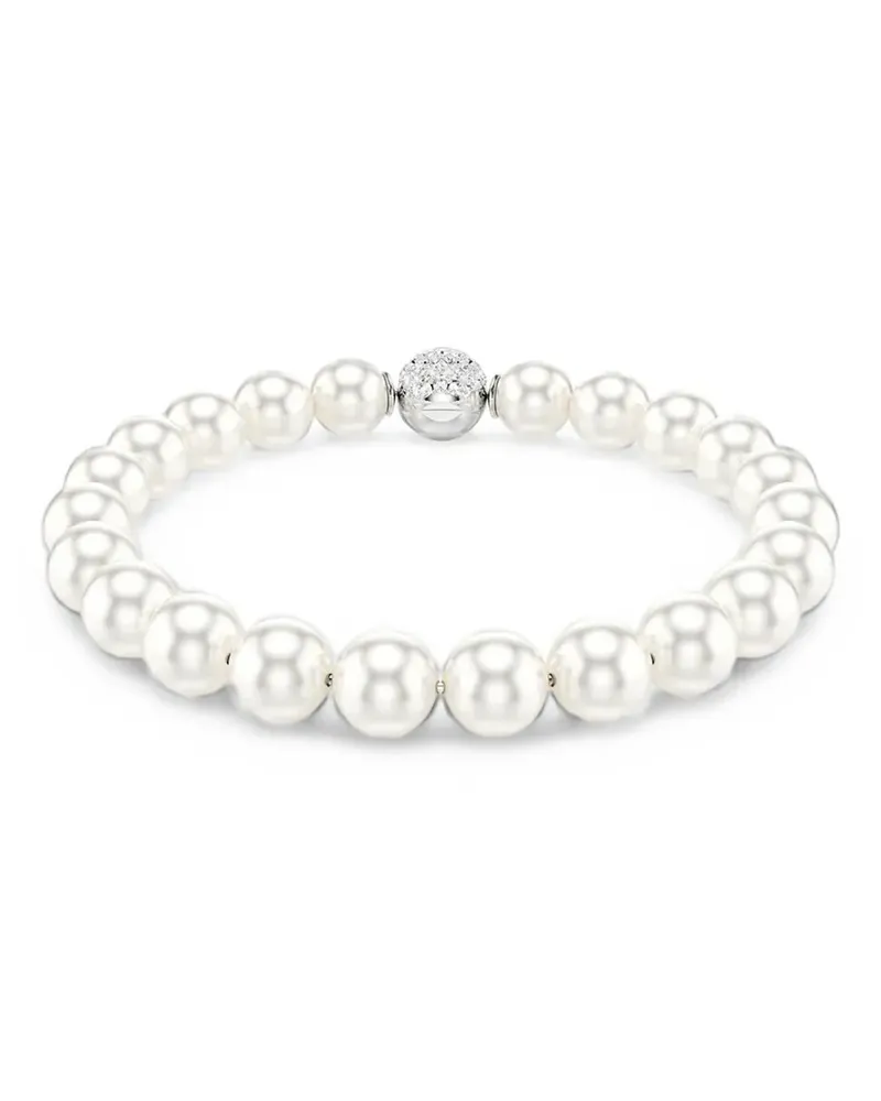 Swarovski Matrix crystal-embellished bracelet - Weiß Weiß