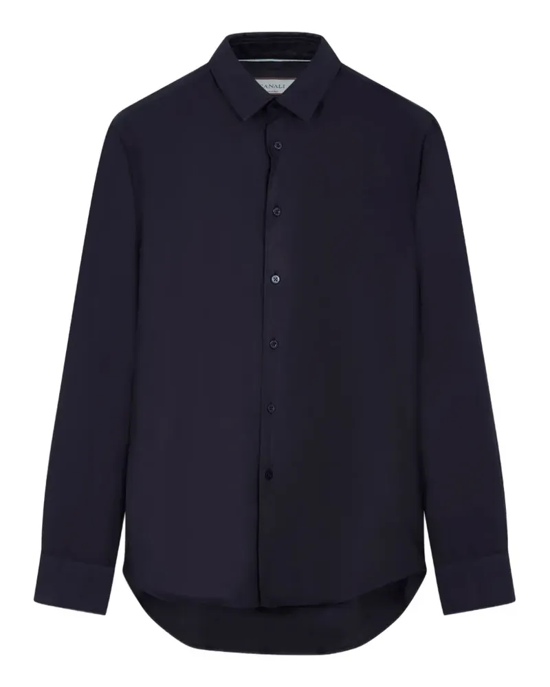 Canali long-sleeve shirt - Blau Blau