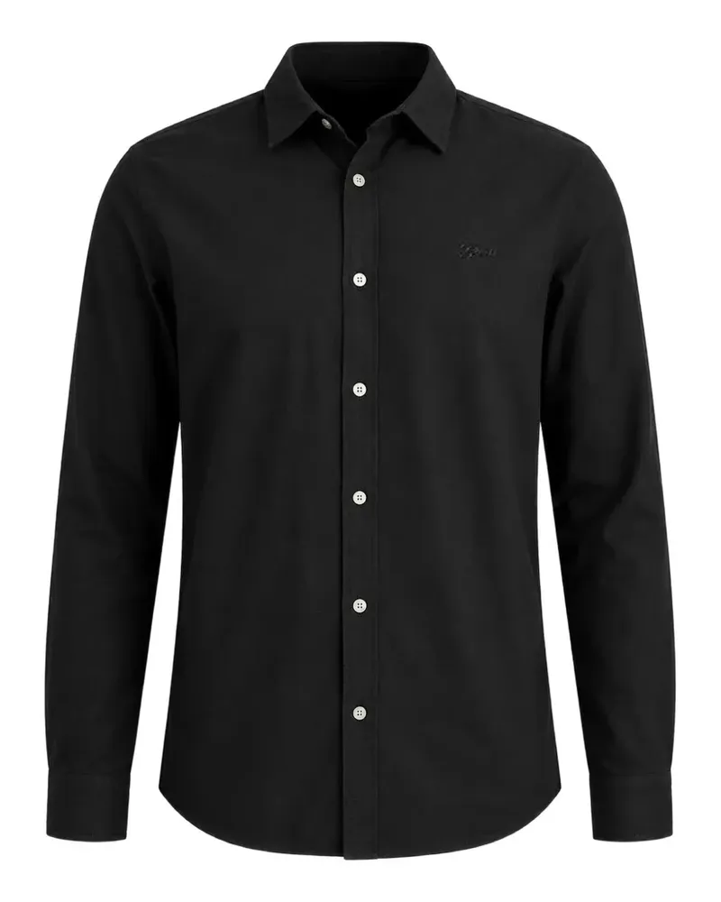Guess long-sleeve shirt - Schwarz Schwarz