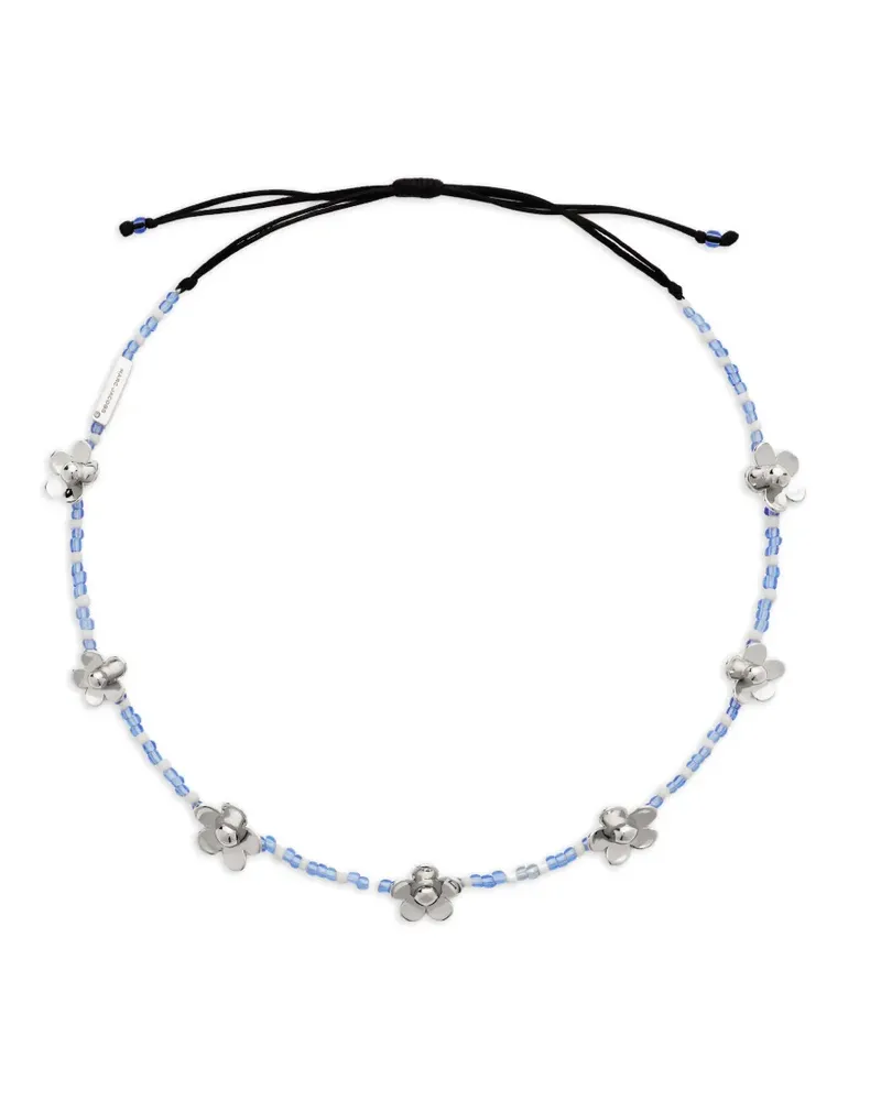Marc Jacobs The Daisy beaded necklace - Silber Silber
