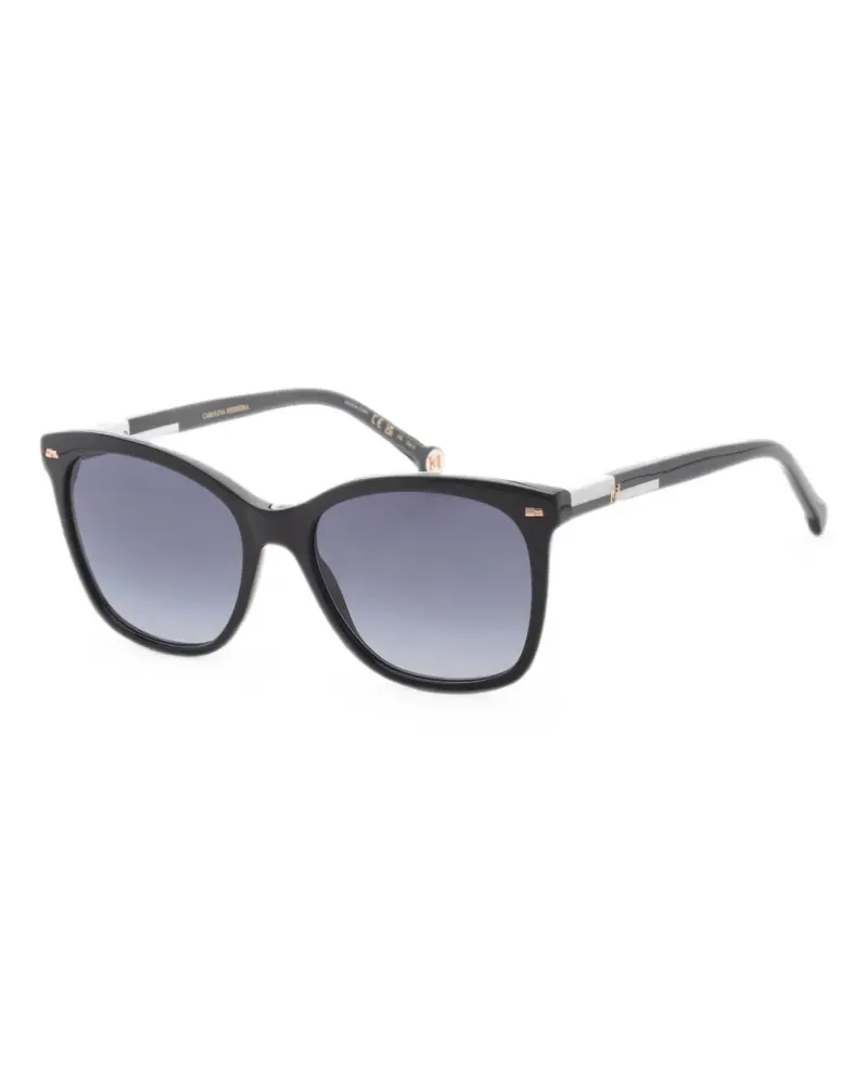 Carolina Herrera New York Sonnenbrille mit Cat-Eye-Gestell - Schwarz Schwarz