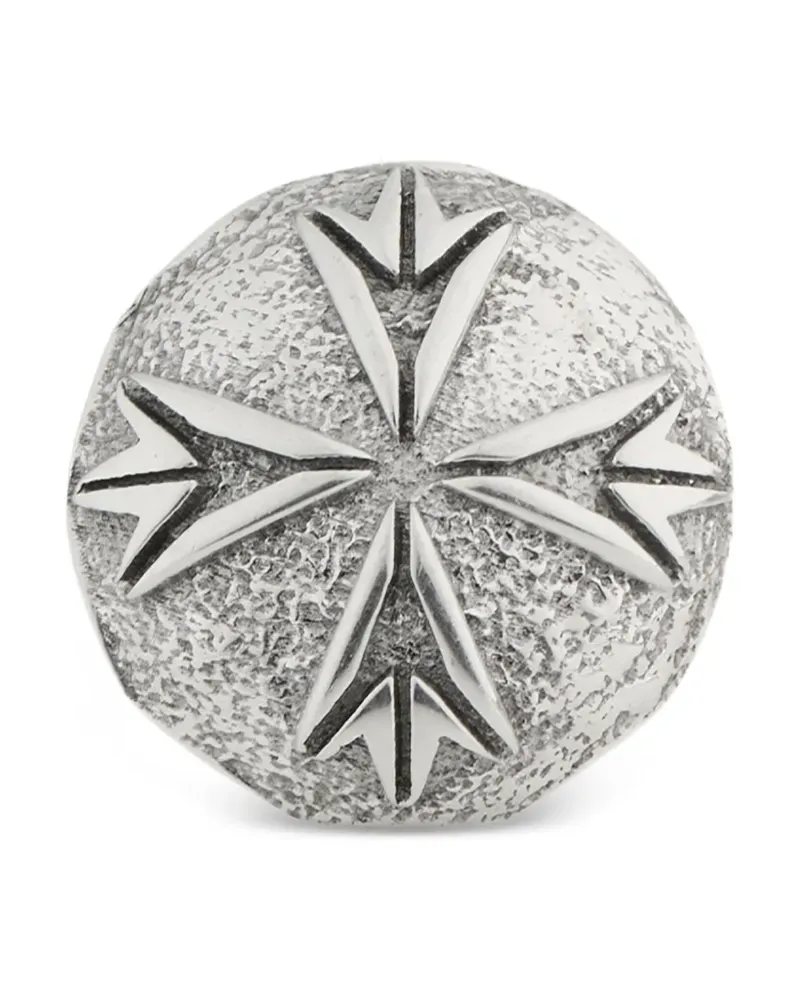 Emanuele Bicocchi Logo Scudo earring - Silber Silber