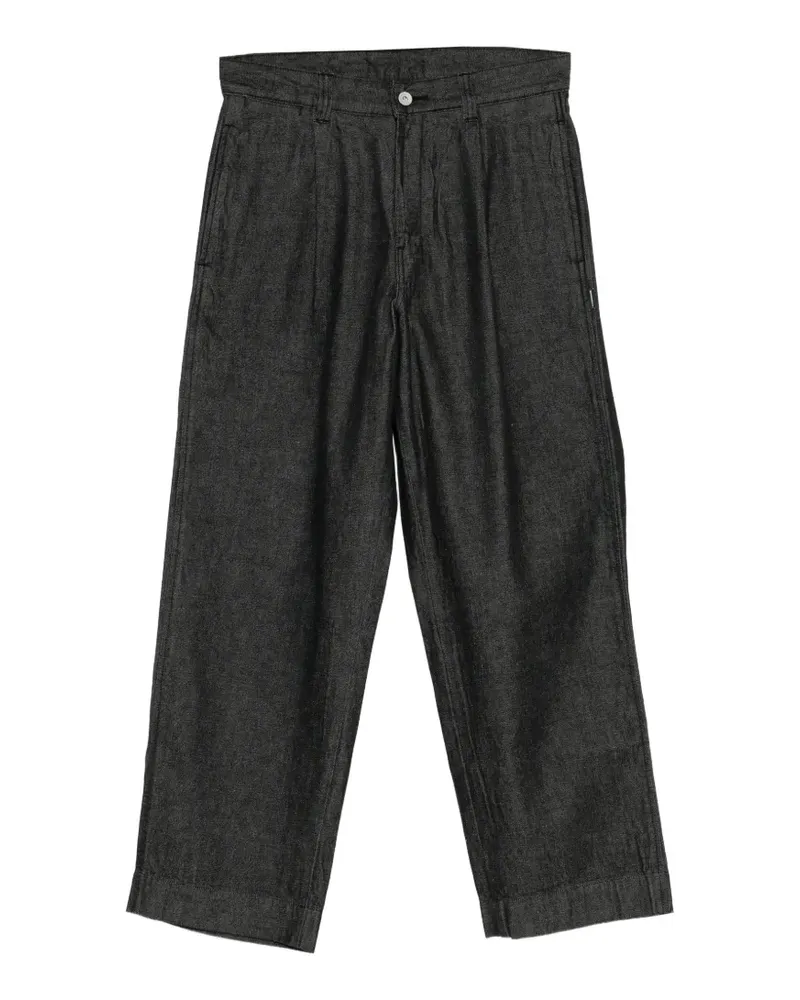 Neighborhood pleated denim jeans - Blau Blau
