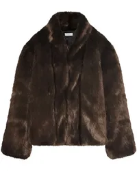 Rosetta Getty x Violet Getty Jacke aus Faux Fur Braun