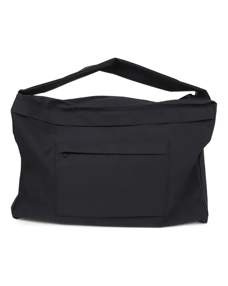 Issey Miyake Tote Bag mit Reißverschluss - Schwarz Schwarz