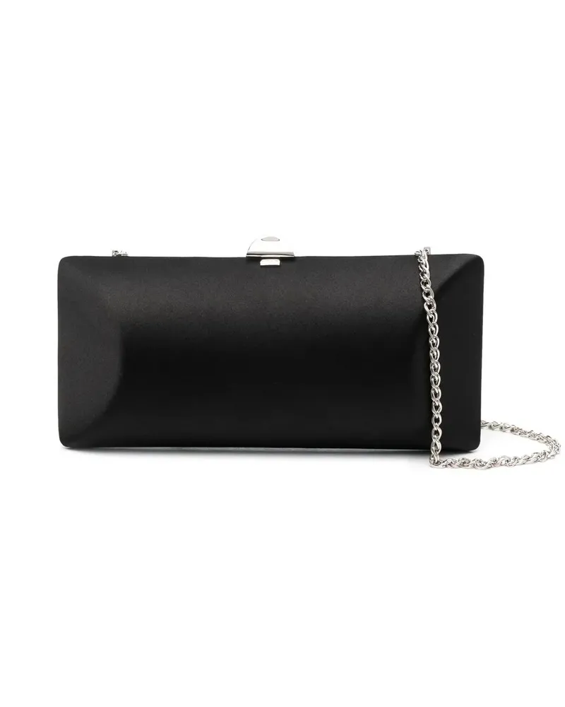 Rodo Tube Plus Satin Clutch - Schwarz Schwarz