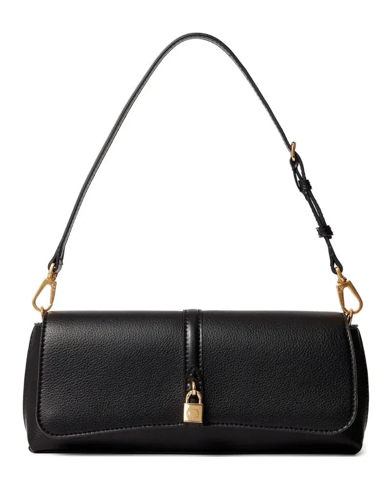 Stella McCartney Kleine Ryder Schultertasche mit Schloss - Schwarz Schwarz