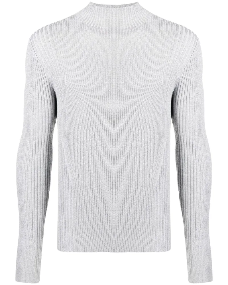 Dion Lee Gerippter Pullover - Grau Grau