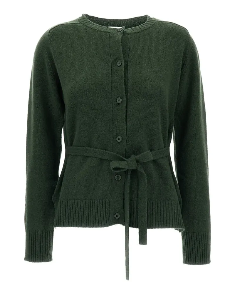 P.A.R.O.S.H. P.A.R.O H. belted wool cardigan - Grün Grün