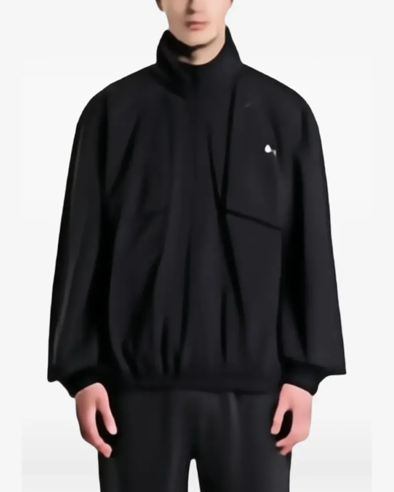 Under Armour Unstoppable logo-print quarter-zip jacket - Schwarz Schwarz