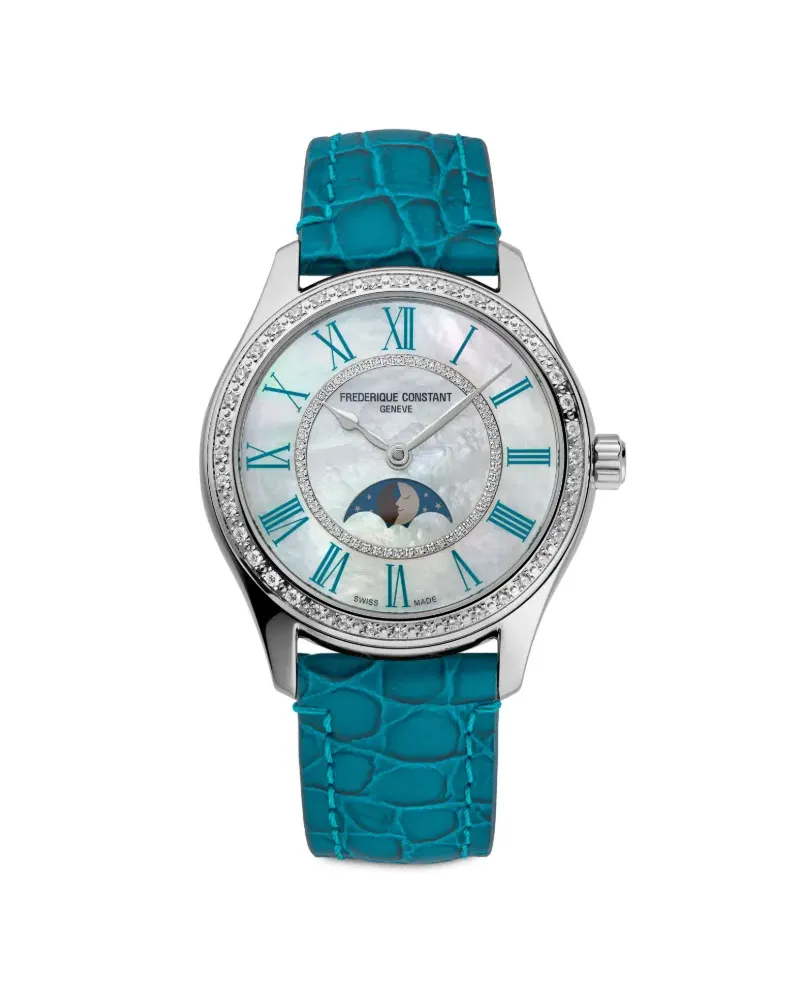 Frédérique Constant Classic Elegance Luna 36mm - Weiß Weiß