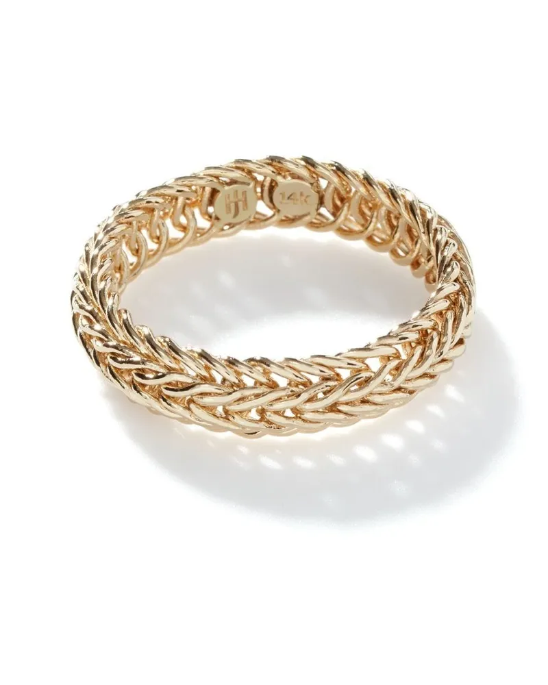 John Hardy Kami Classic Chain 14kt Goldring 4,5mm Gold