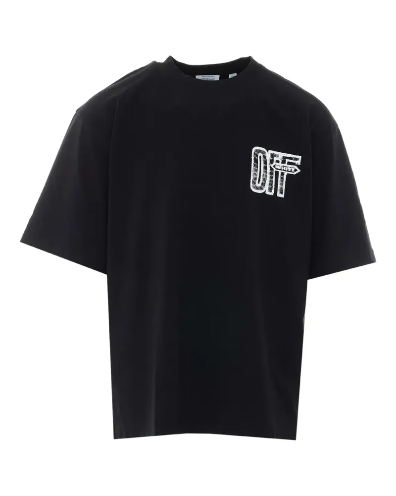 OFF-WHITE Motion Arrow short-sleeve T-shirt - Schwarz Schwarz