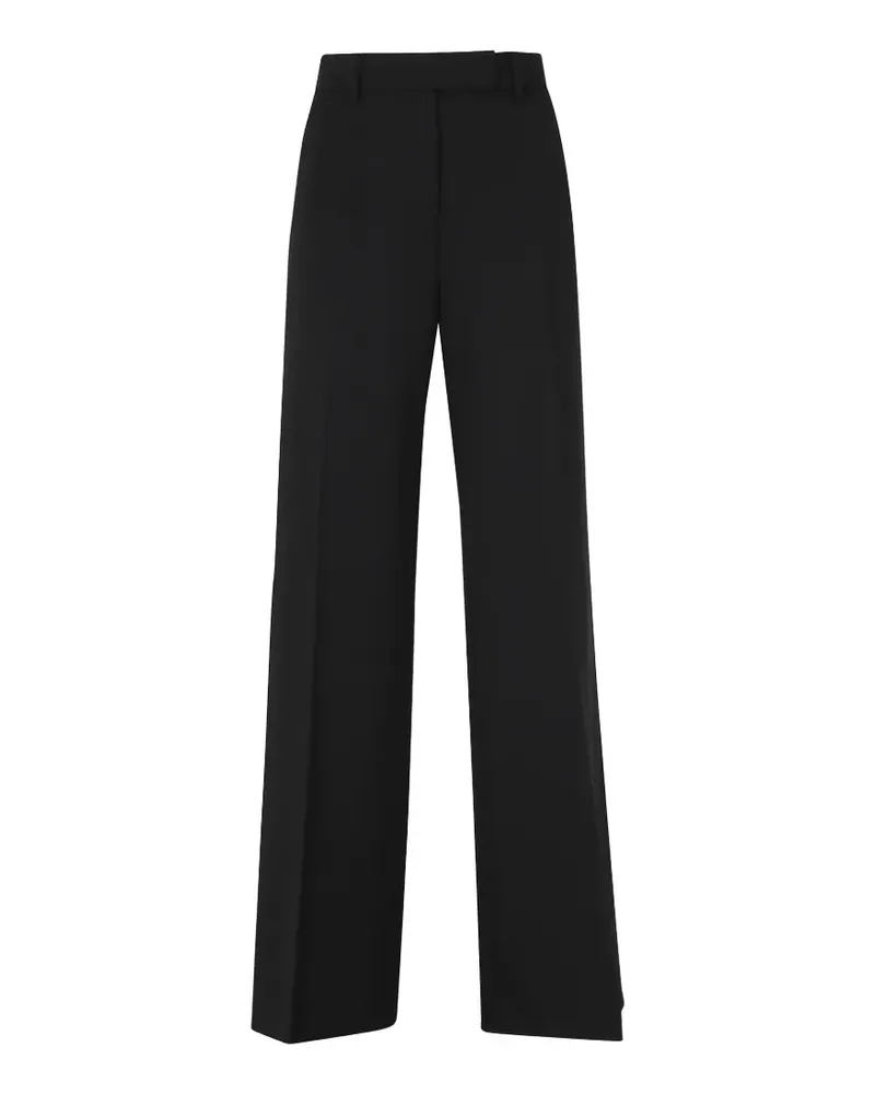 Seventy Weite Hose mit Bügelfalten - Schwarz Schwarz