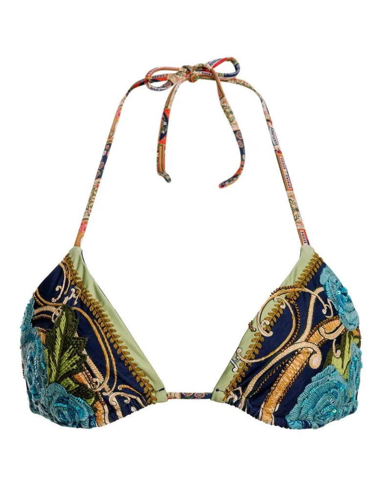 AGUA BENDITA Lolita Bikinioberteil - Blau Blau
