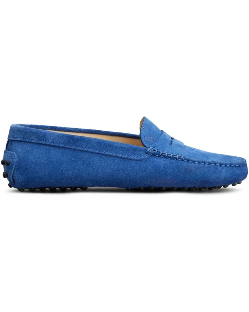 TOD'S Loafer aus Wildleder - Blau Blau