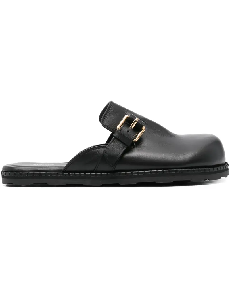 Moschino Sandalen aus Leder - Schwarz Schwarz