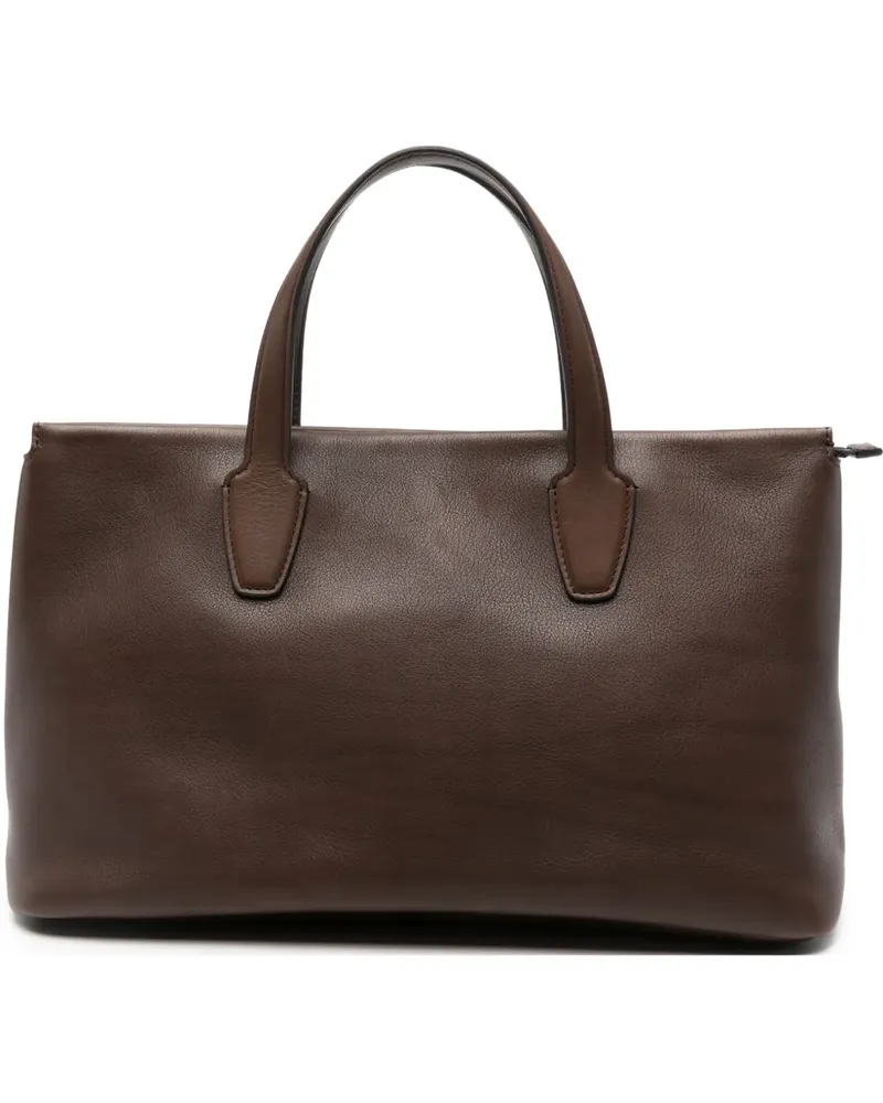 The Row Marcel tote bag - Braun Braun