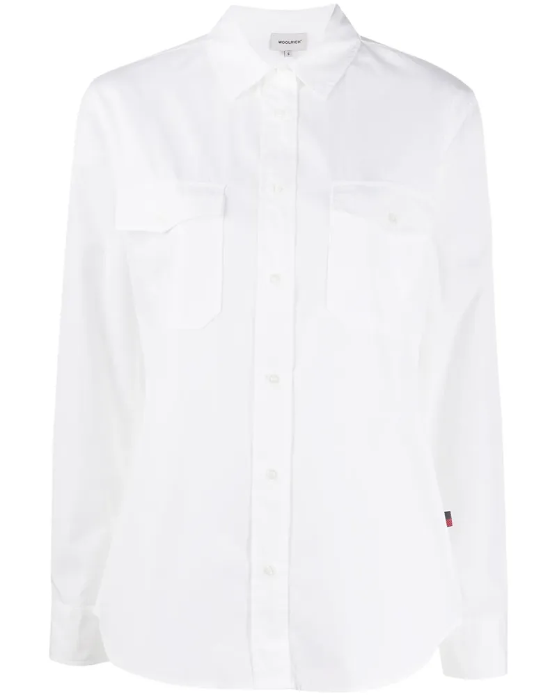 Woolrich Klassisches Hemd - Weiß Weiß