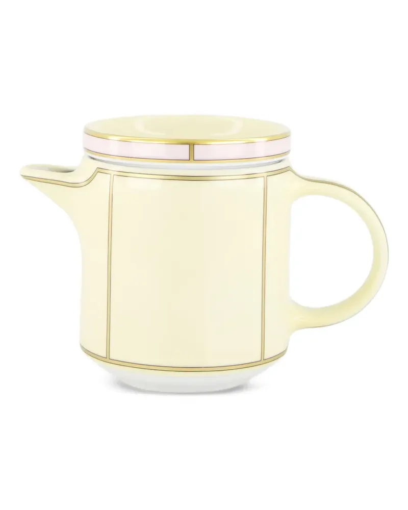 Ginori 1735 Kaffeekanne aus Porzellan - Gelb Gelb
