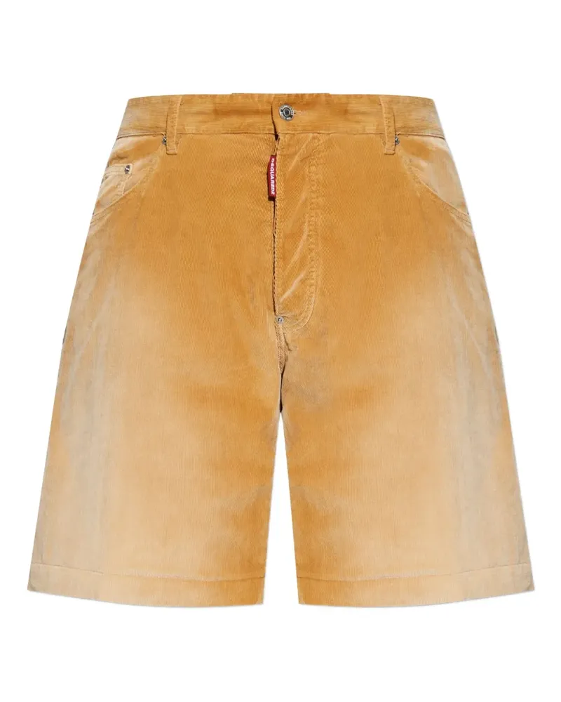 Dsquared2 Five-Pocket-Shorts aus Cord - Braun Braun