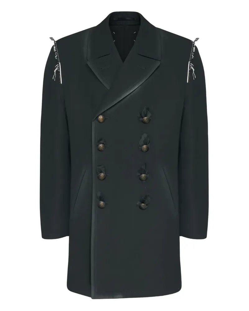 Maison Margiela Doppelreihiges Sakko - Schwarz Schwarz