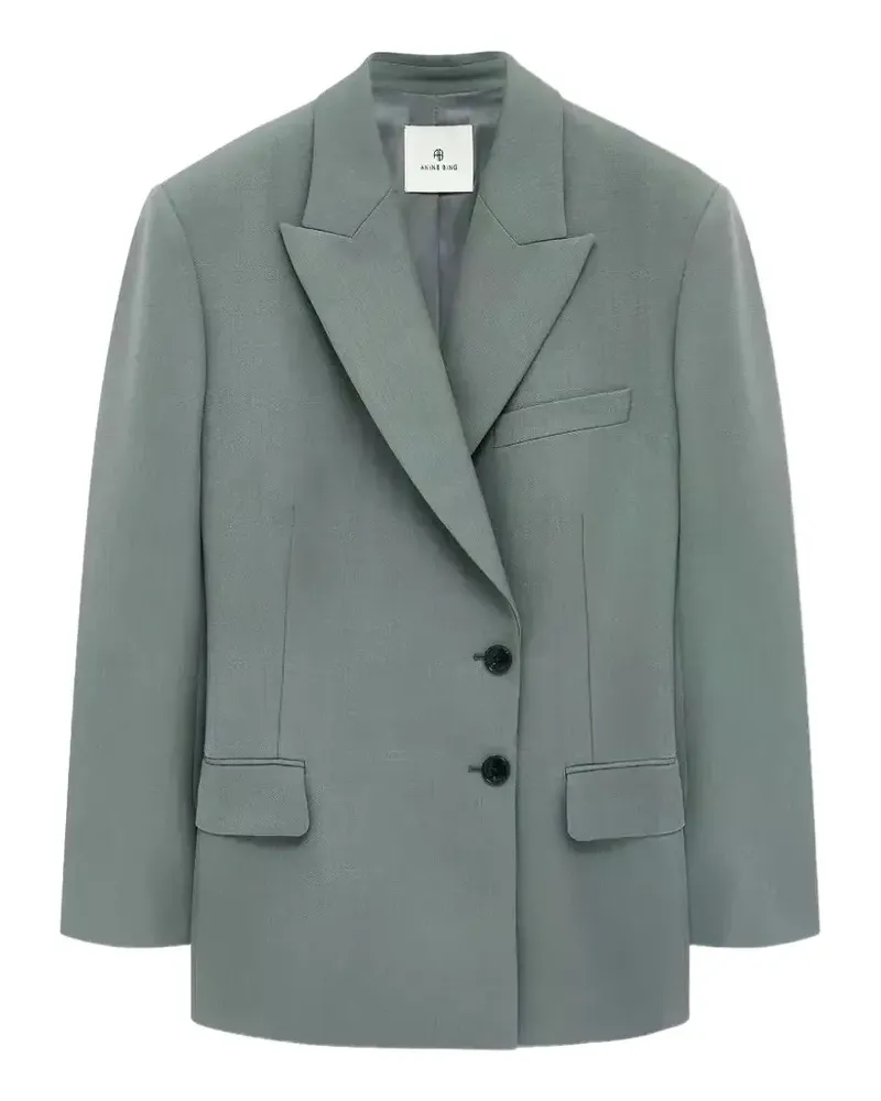Anine Bing Doppelreihiger Aretha Blazer - Grün Grün