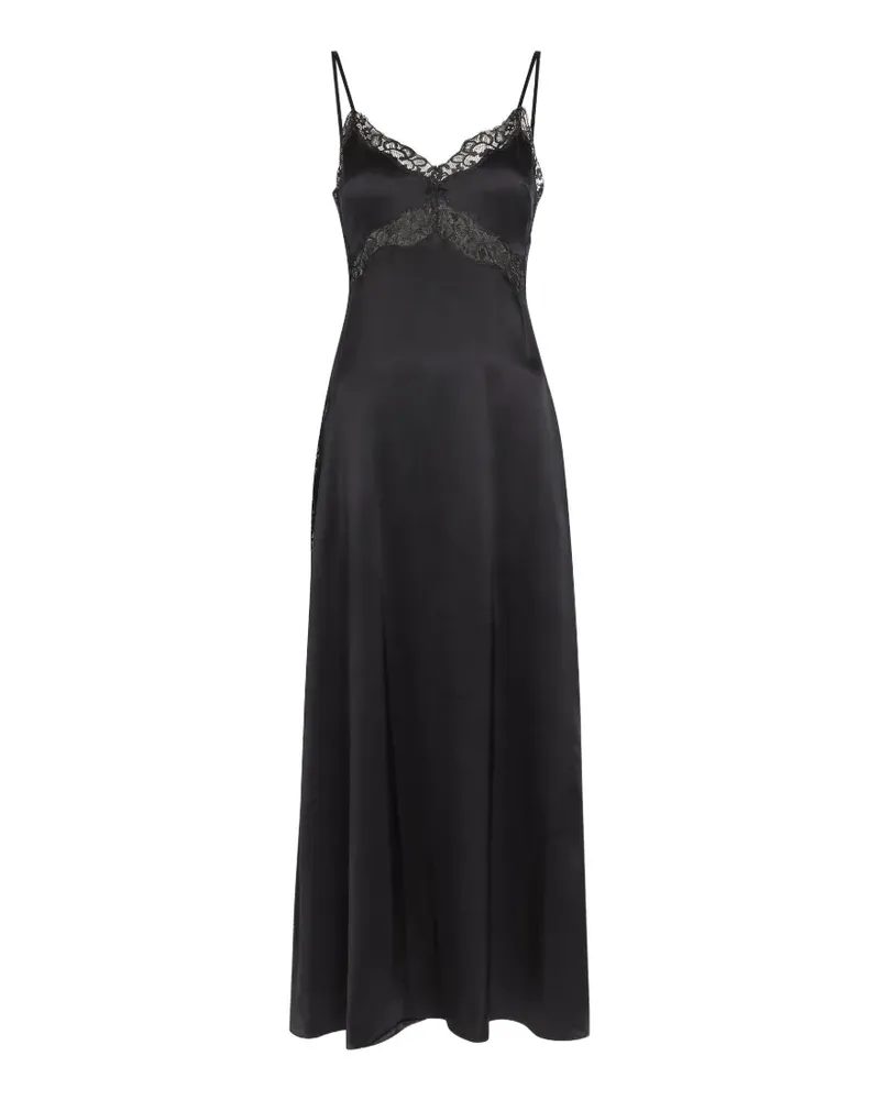 Reformation Ericka lace maxi dress - Schwarz Schwarz