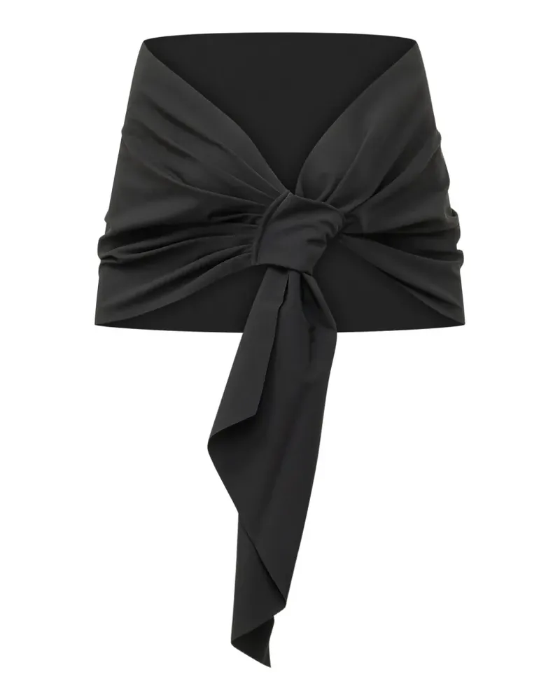 Chiara Boni Drapierte Eva Stola - Schwarz Schwarz