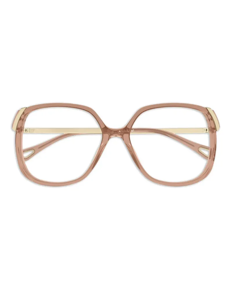 Chloé square-frame glasses - Braun Braun