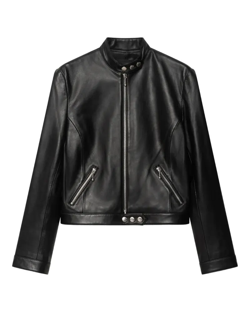 Zadig & Voltaire Loki leather jacket - Schwarz Schwarz