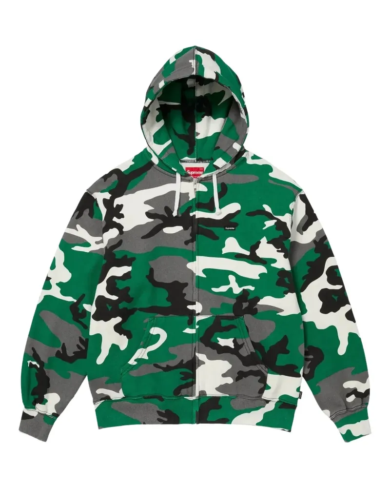 Supreme Being Hoodie mit Box-Logo - Grün Grün