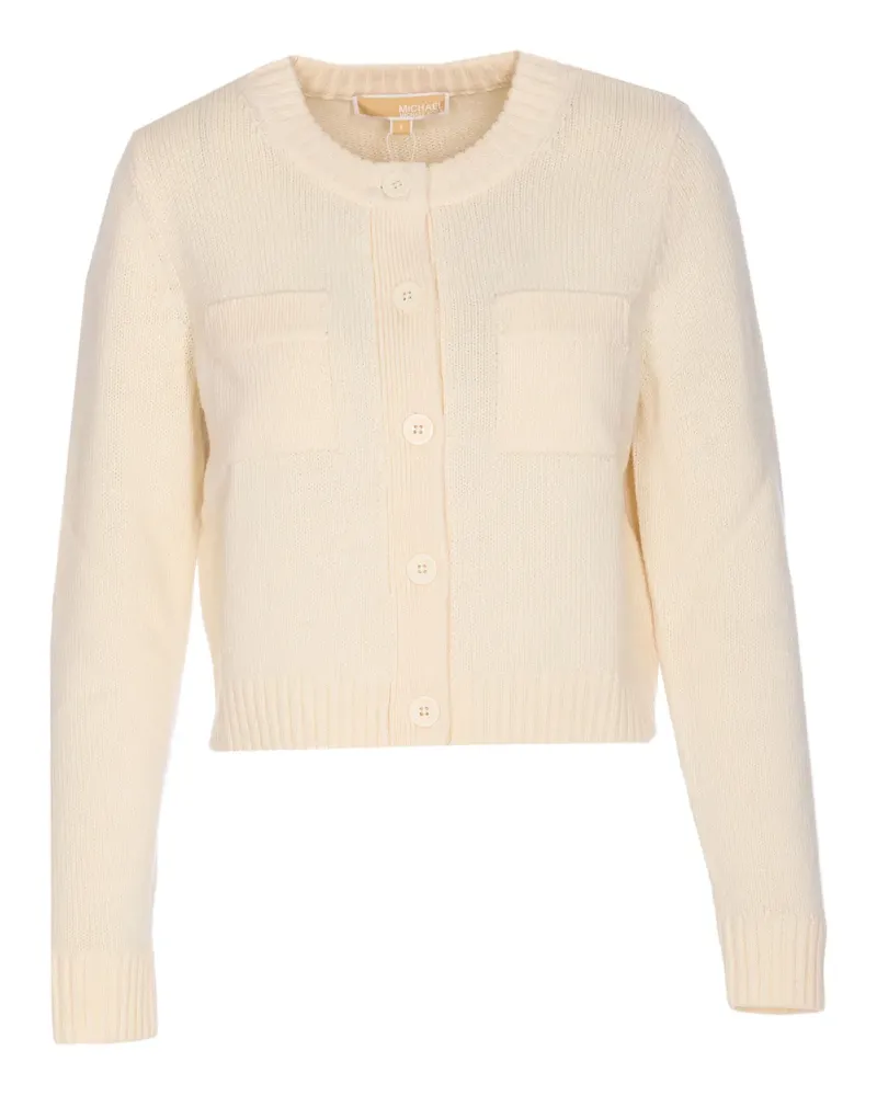 Michael Kors Cardigan mit Taschen - Nude Nude