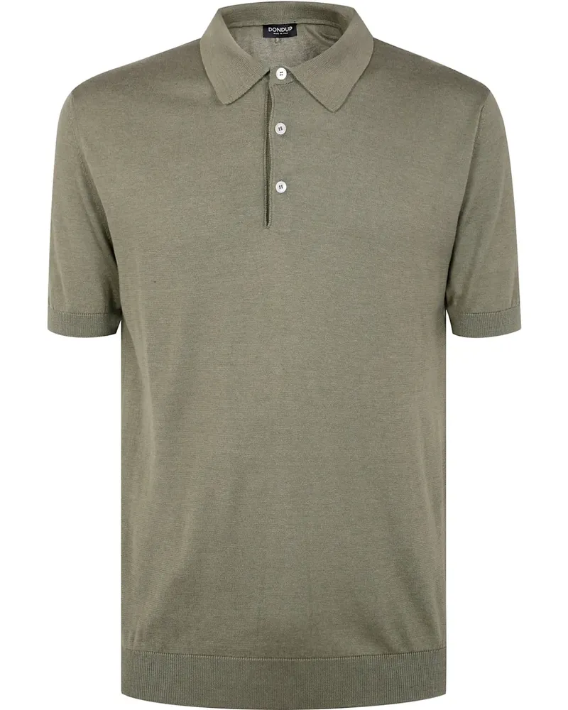 Dondup Klassisches Poloshirt - Grün Grün