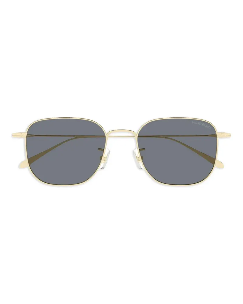 Montblanc square-frame sunglasses - Gold Gold