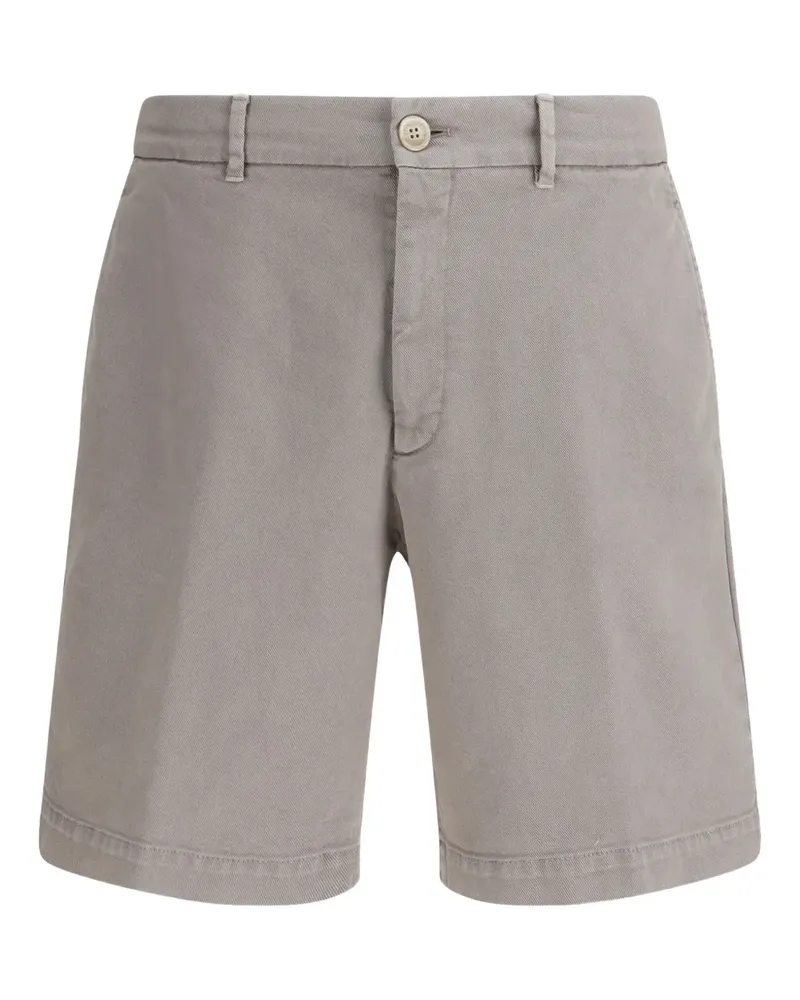 Brunello Cucinelli Shorts mit Knopfverschluss - Grau Grau