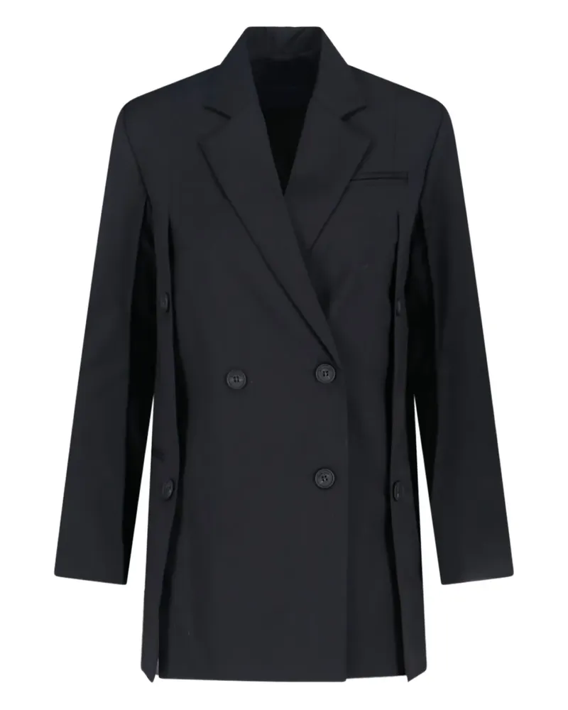 Eudon Choi Doppelreihiger Blazer - Schwarz Schwarz