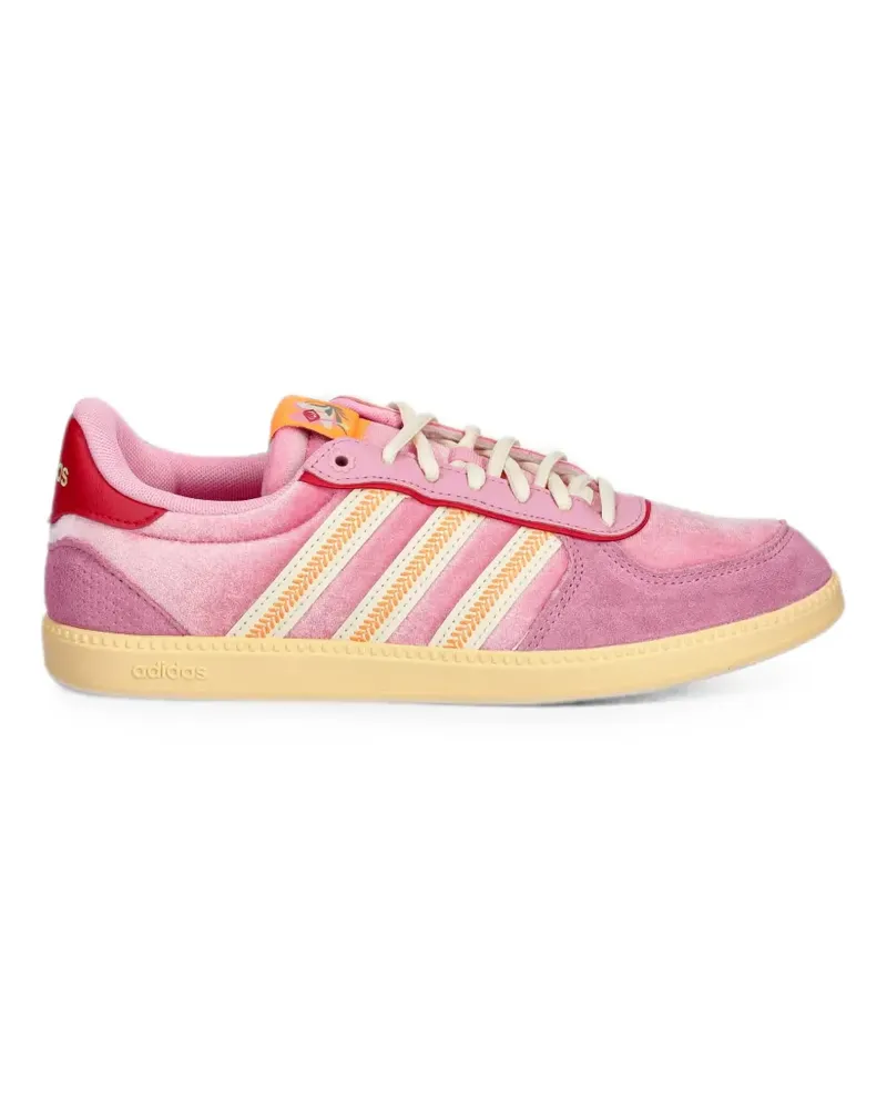 adidas velvet panelled sneakers - Rosa Rosa
