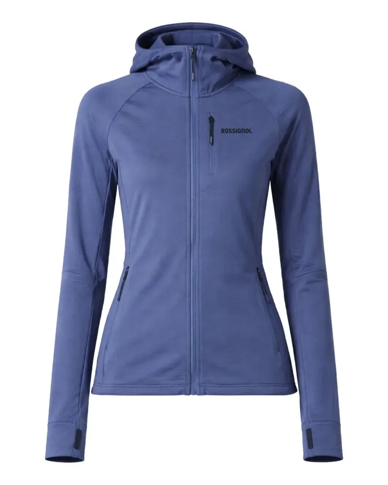 Rossignol textured hoodie - Blau Blau