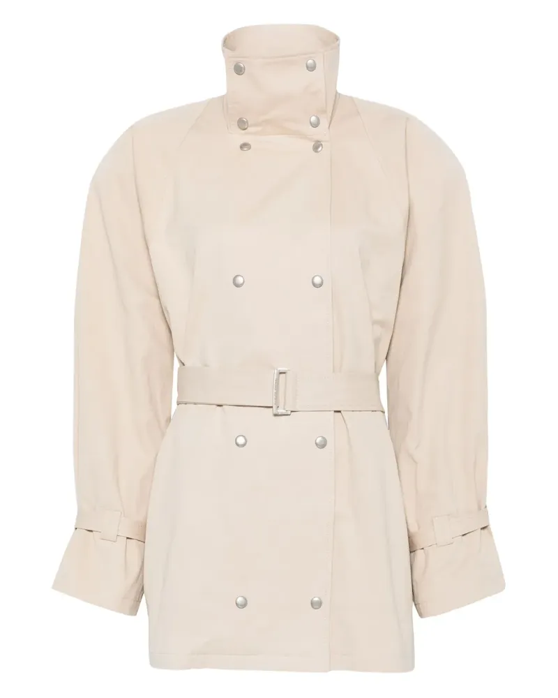 Magda Butrym Trenchcoat aus Baumwolle - Nude Nude
