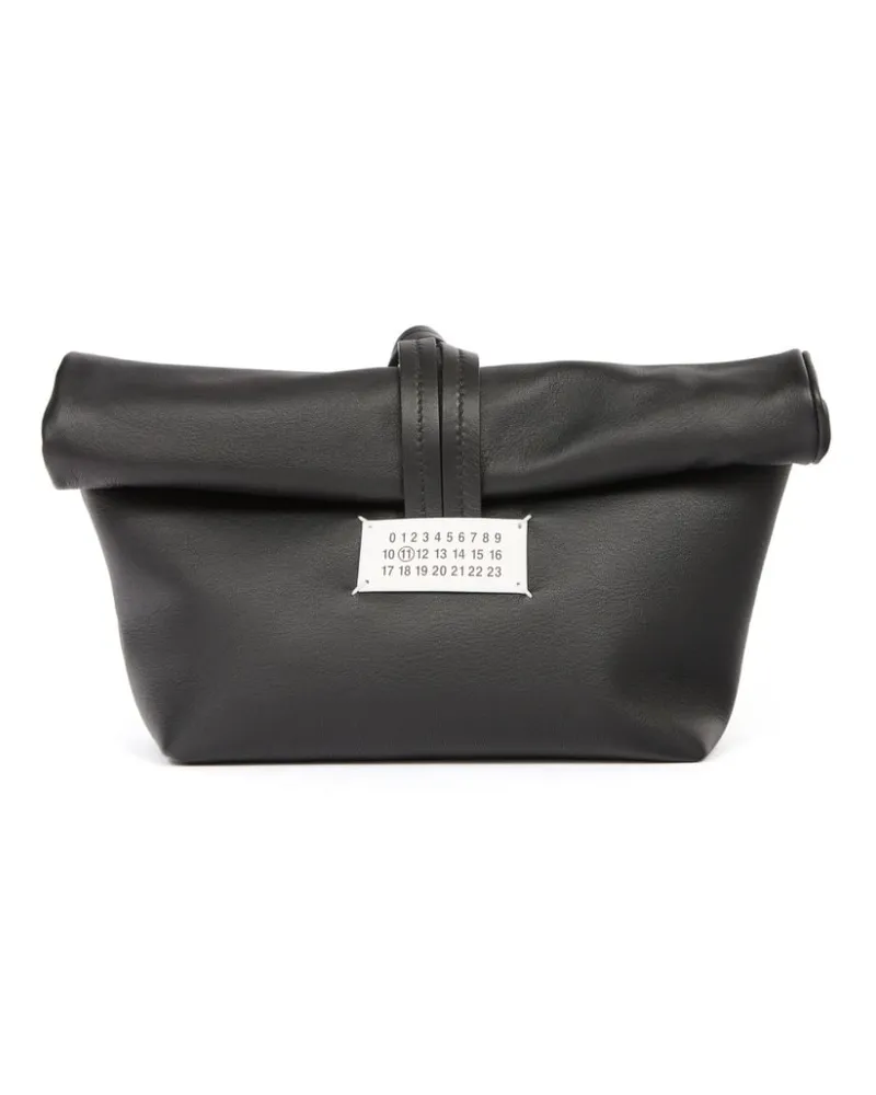 Maison Margiela Paper Clutch - Schwarz Schwarz