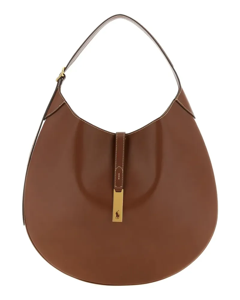Ralph Lauren Polo Id Schultertasche - Braun Braun