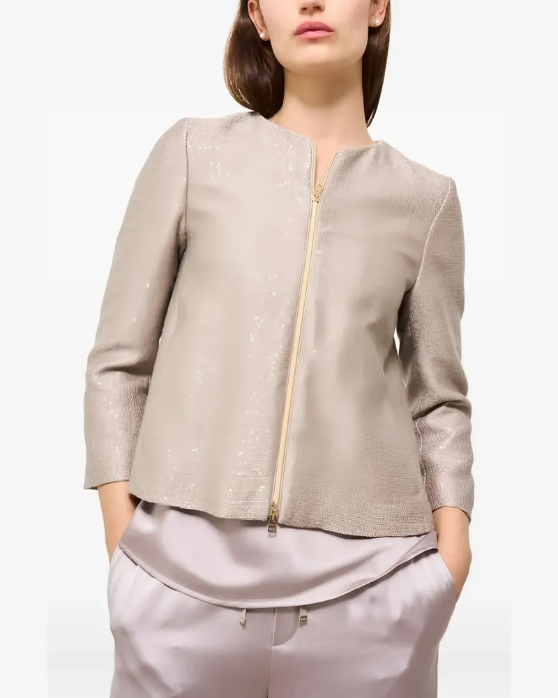 Herno Jacke mit schmalem Schnitt - Nude Nude