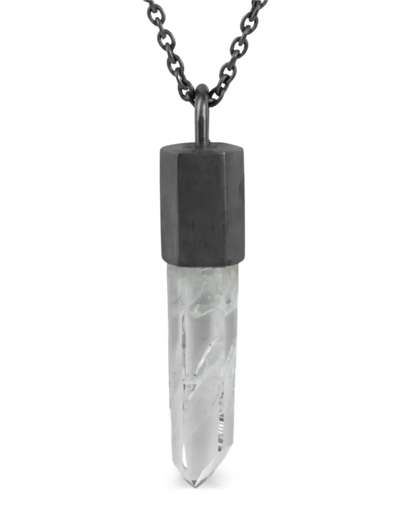 Parts Of Four Oxidierte Talisman Halskette - Silber Silber